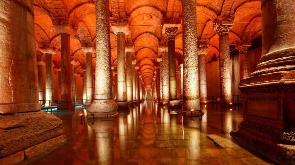 top 10 places to visit istanbul Basilica Cistern